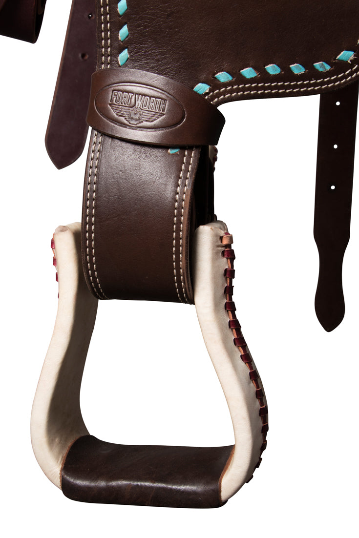 Fort Worth Barrel Racing Saddle with Buckstitch