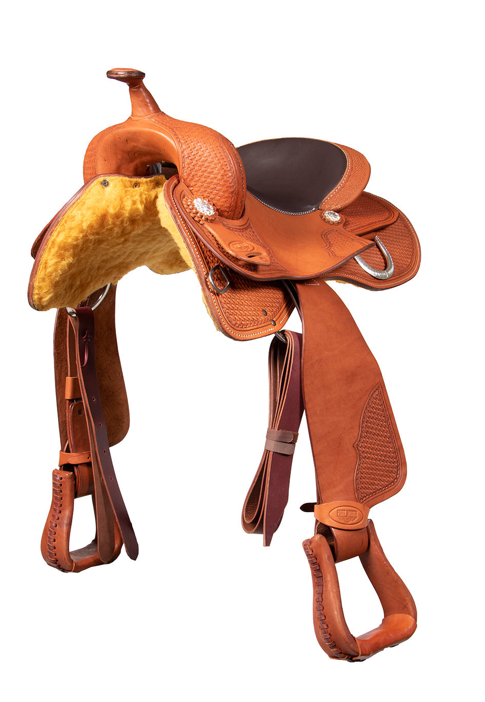 Fort Worth Western Pleasure Basket Weave Saddle