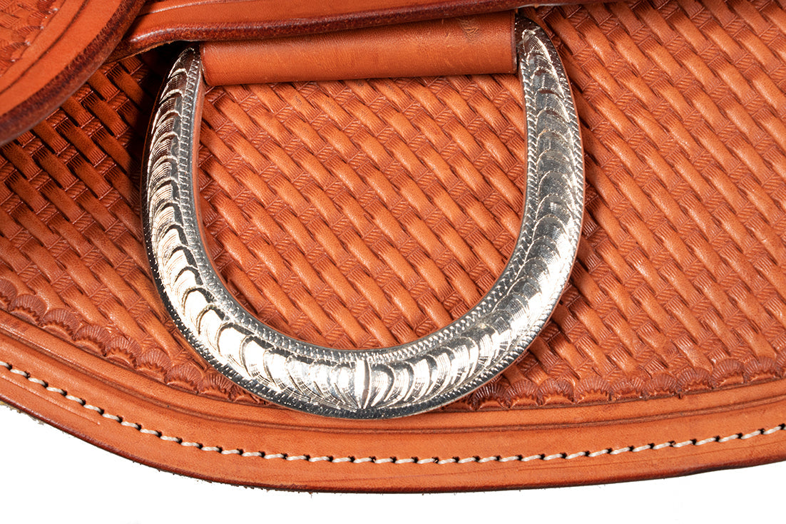 Fort Worth Western Pleasure Basket Weave Saddle