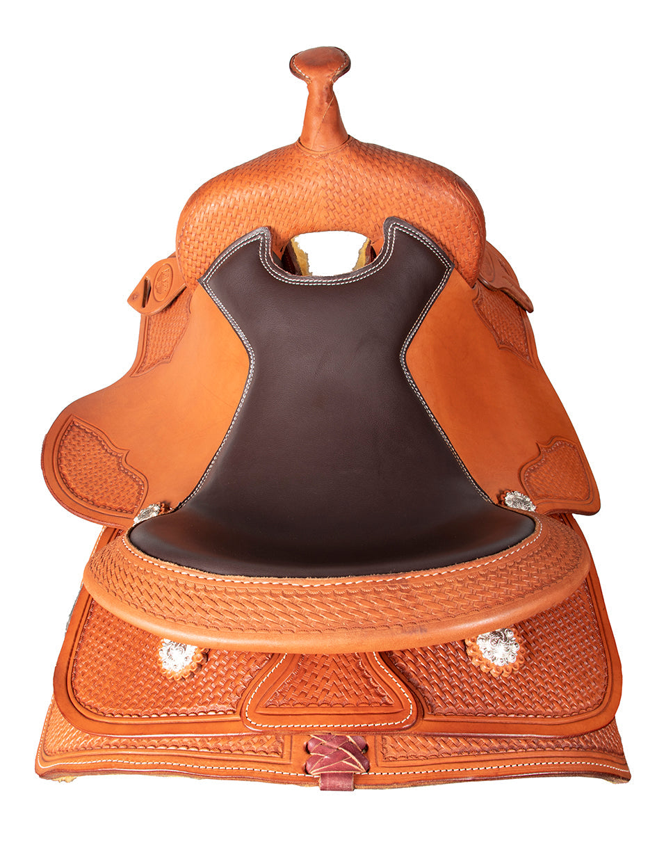 Fort Worth Western Pleasure Basket Weave Saddle