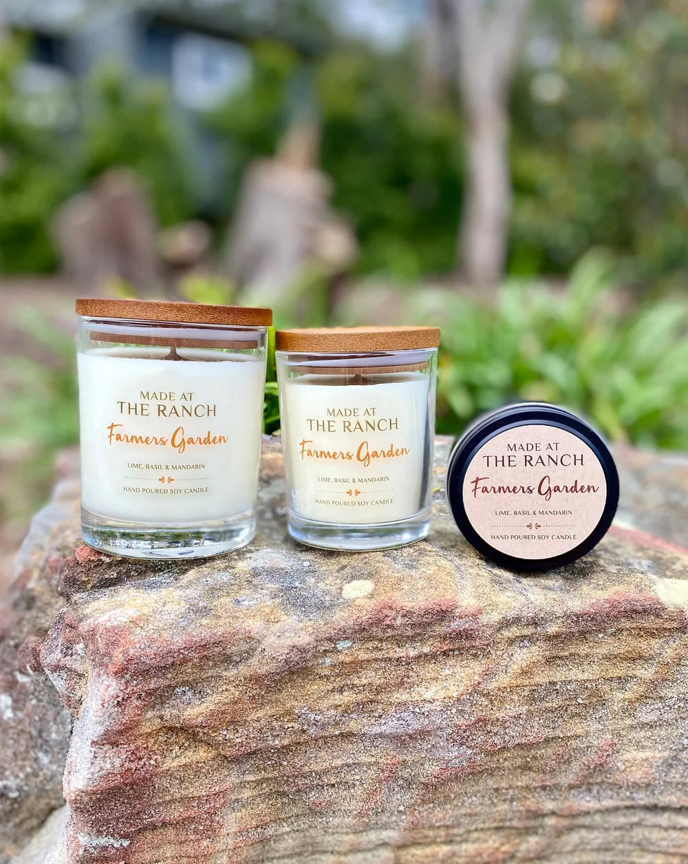 Made At The Ranch Farmers Garden Candle