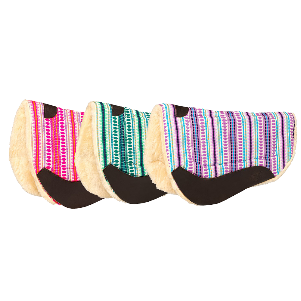 Fort Worth Barrel Contoured Saddle Pad