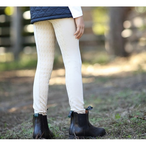 Huntington Ruby Girls Jodhpurs with Full Gel Seat Beige