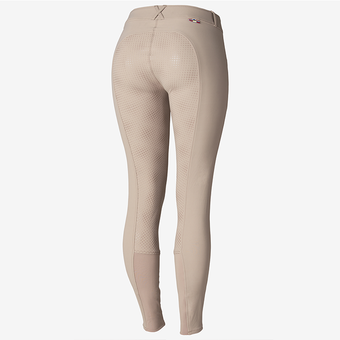 Horze Grand Prix Silicon Grip Full Seat Breeches - Beige