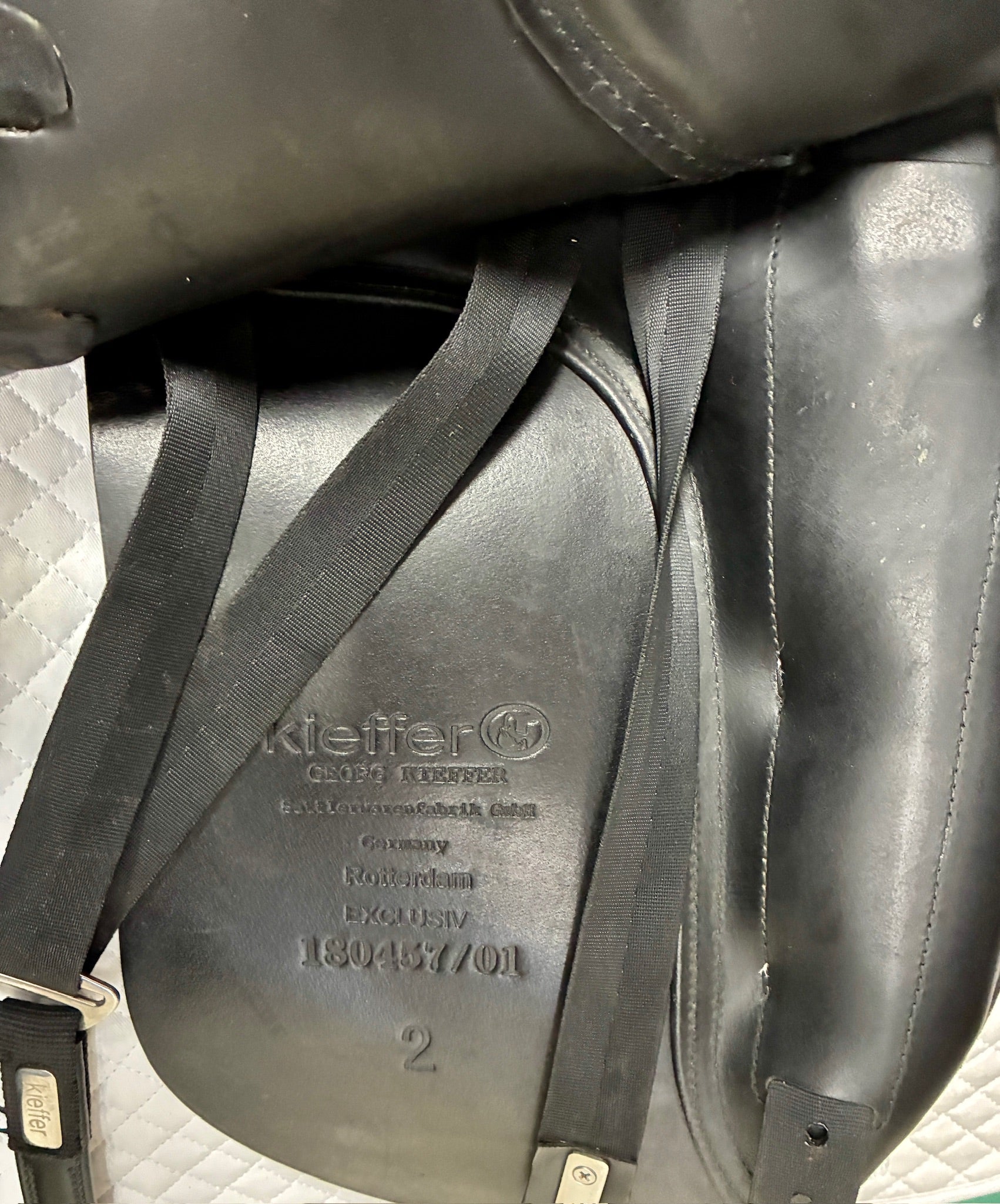 Pre-Loved Kieffer Rotterdam Dressage Saddle