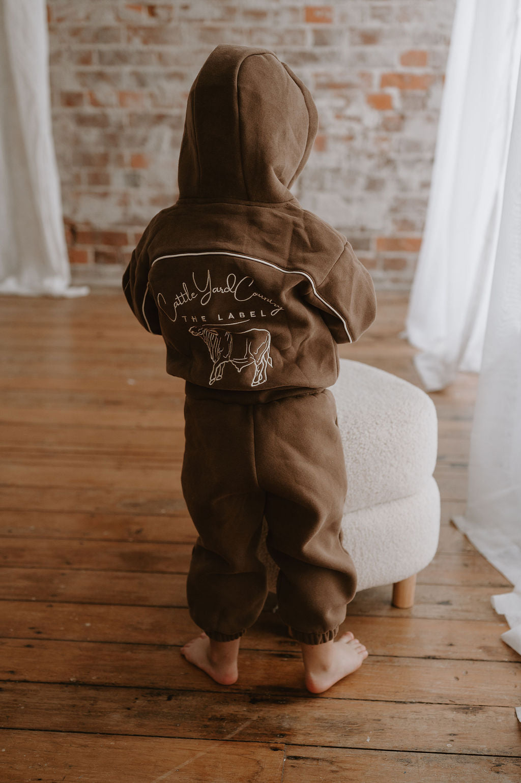 Cattle Yard Country Zip Hoodie