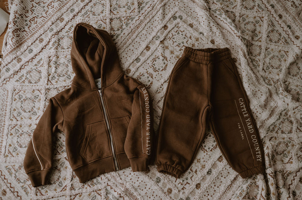 Cattle Yard Country Zip Hoodie