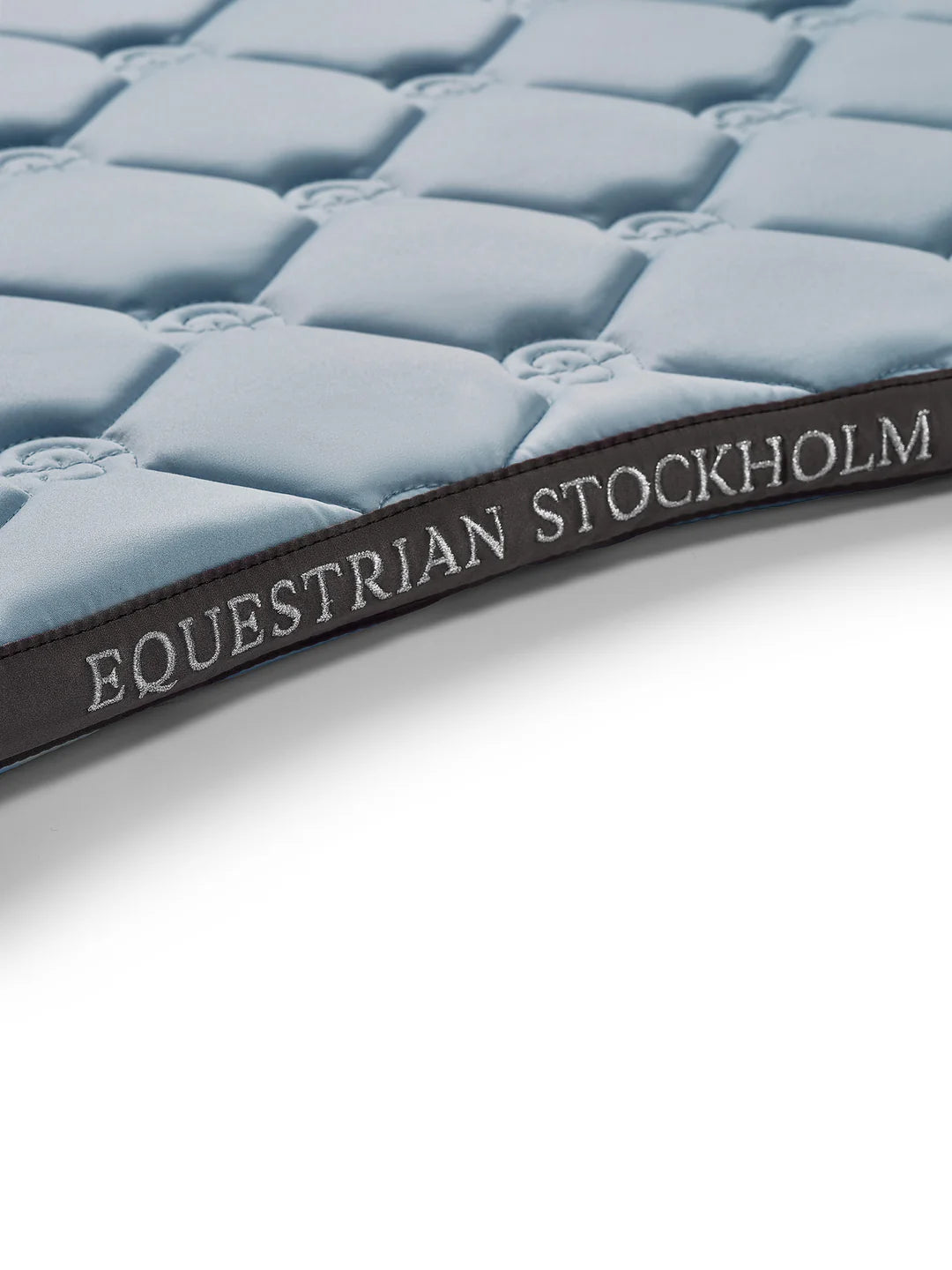 Equestrian Stockholm Dressage Saddle Pad Ice Blue Pearl