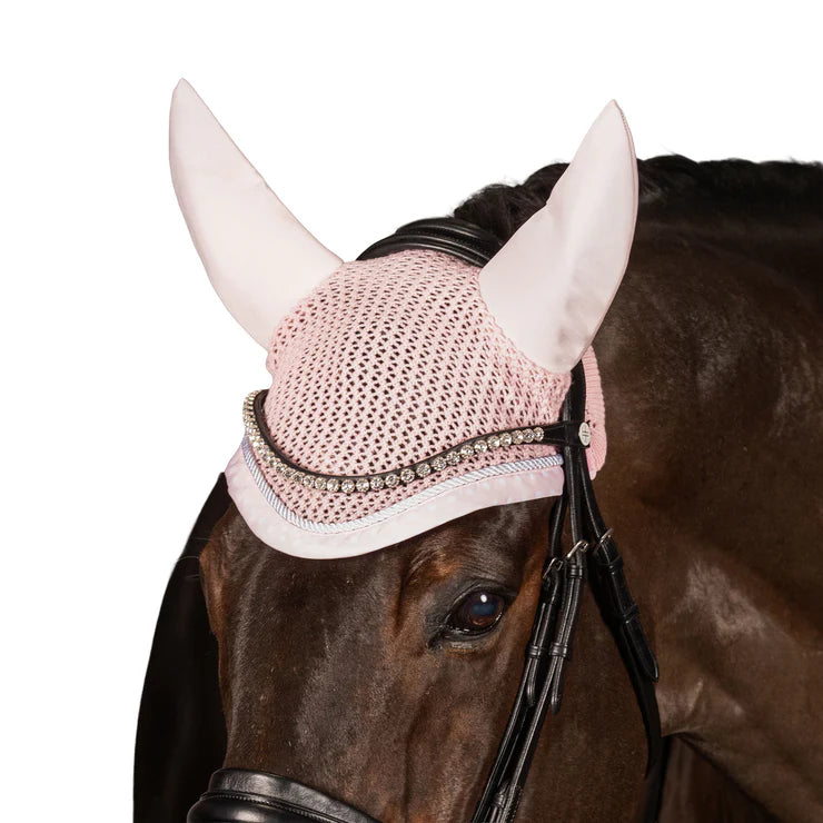 Lara Tweedie Pink Polka Dot Ear Bonnet