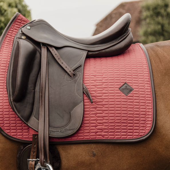 Kentucky Saddle Pad Leather Dressage - Corale