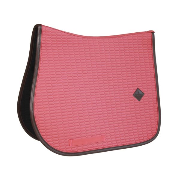 Kentucky Saddle Pad Leather Jump - Corale