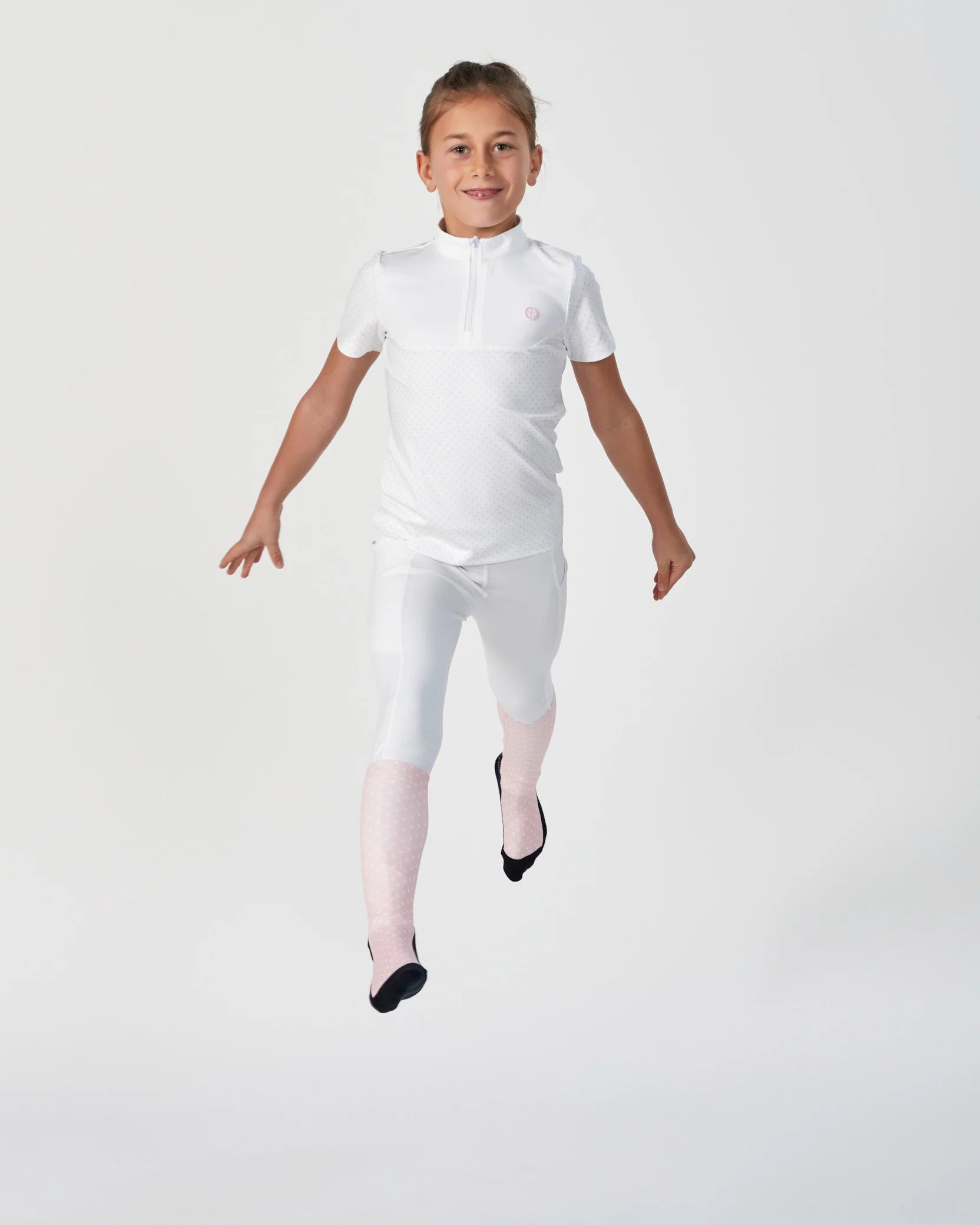 Lara Tweedie Kids Harmony Performance Tights White