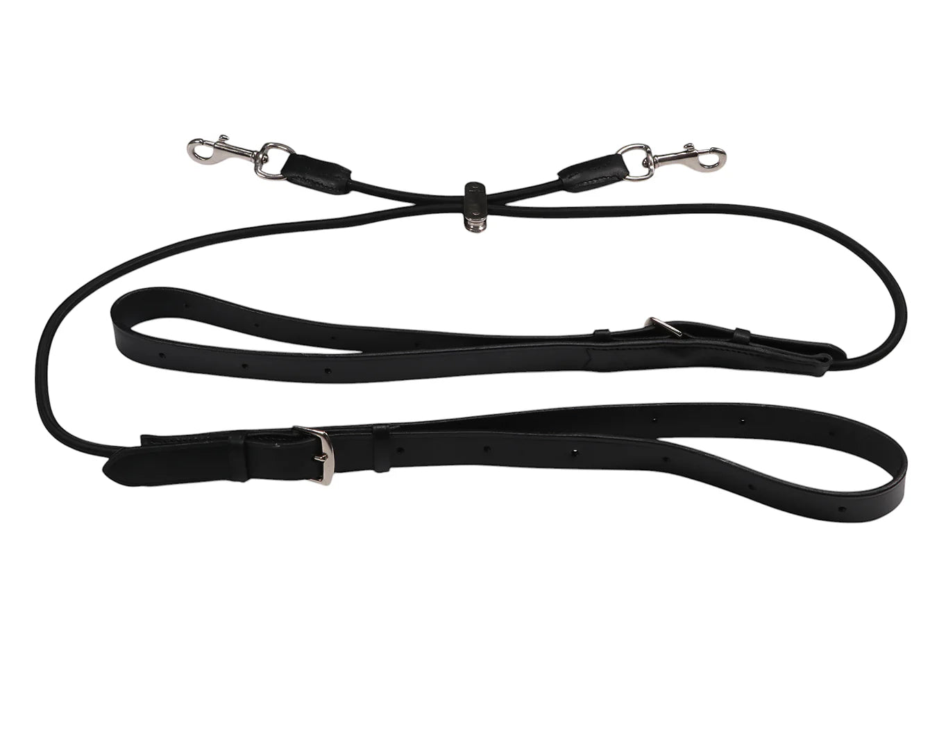Leather Round Elastic Side Reins