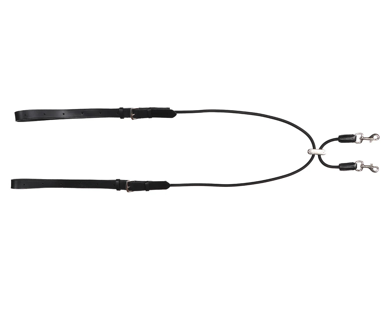 Leather Round Elastic Side Reins