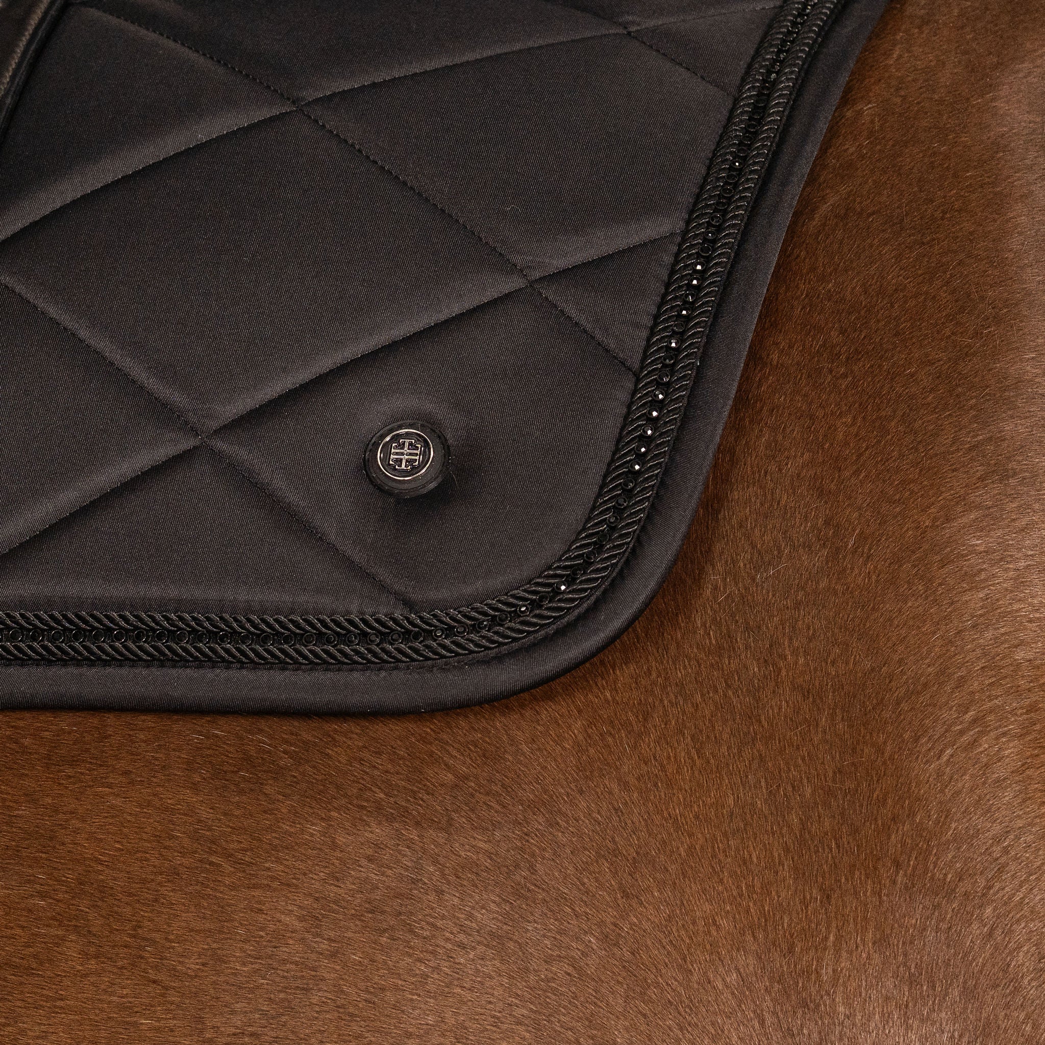Lara Tweedie Classic Black Saddle Pad