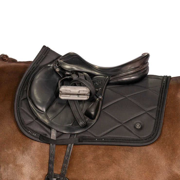 Lara Tweedie Classic Black Saddle Pad