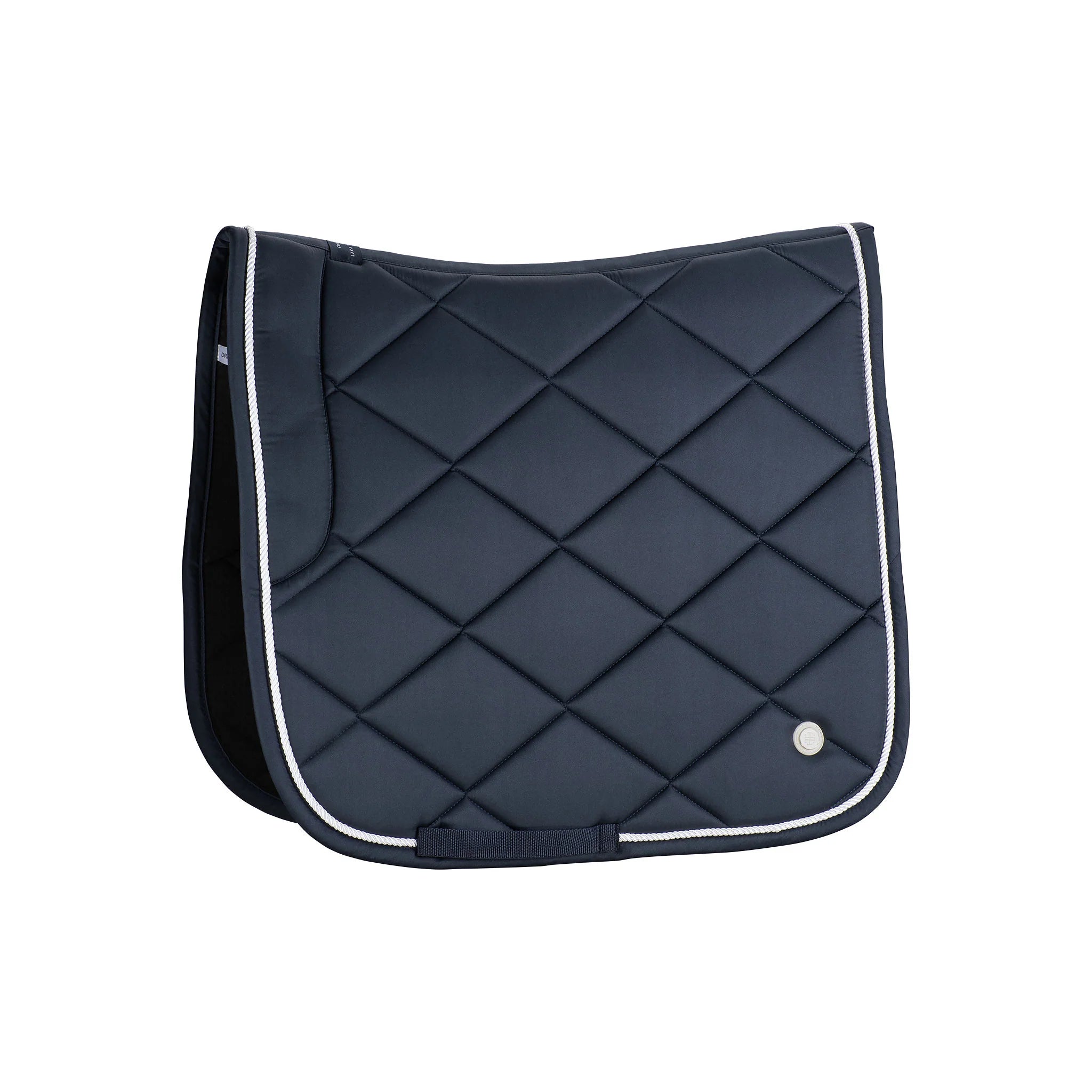 Lara Tweedie Navy and White Saddle Pad