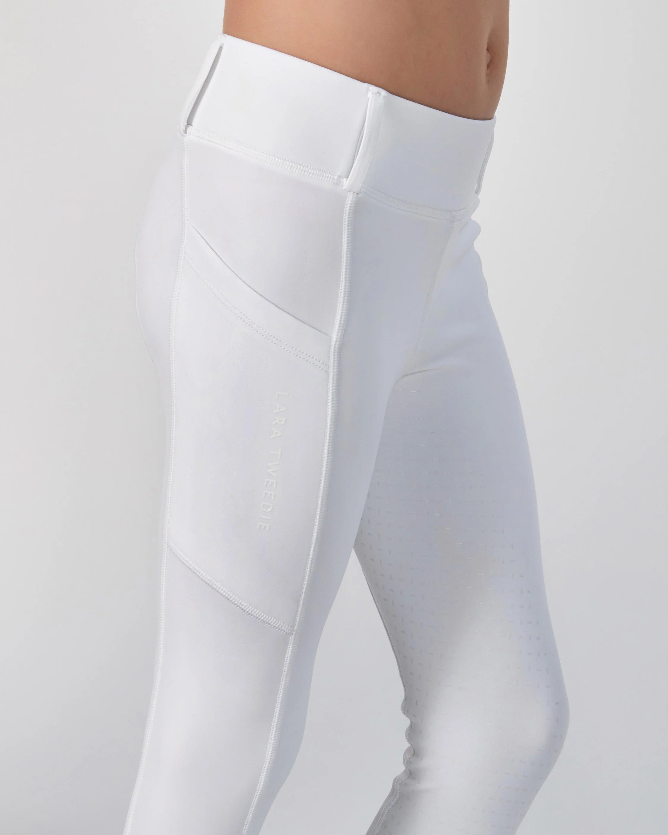 Lara Tweedie Kids Harmony Performance Tights White