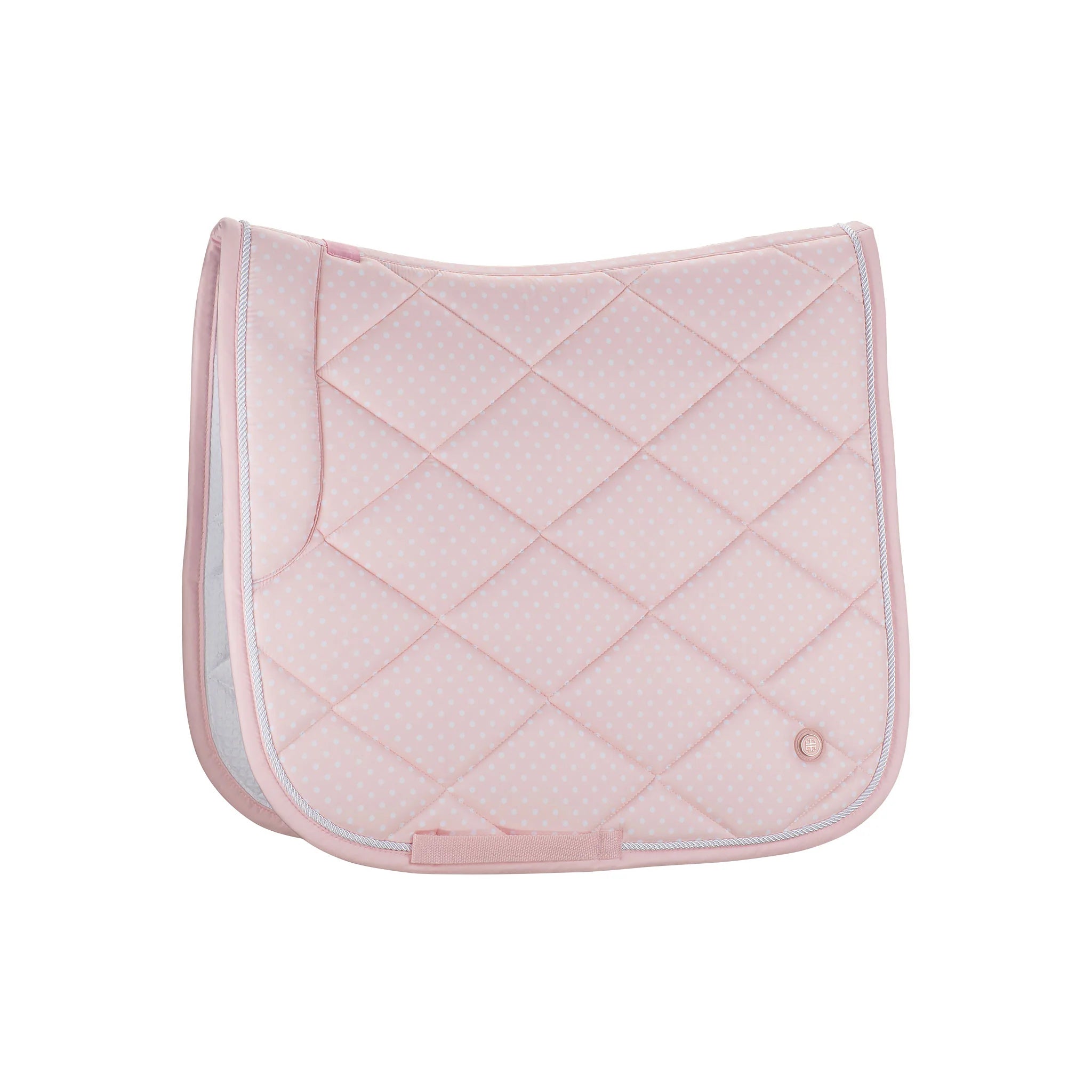Lara Tweedie Pink Polka Dot Saddle Pad