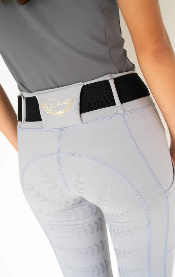Diavita StrideFlex Riding Leggings - Soft Slate