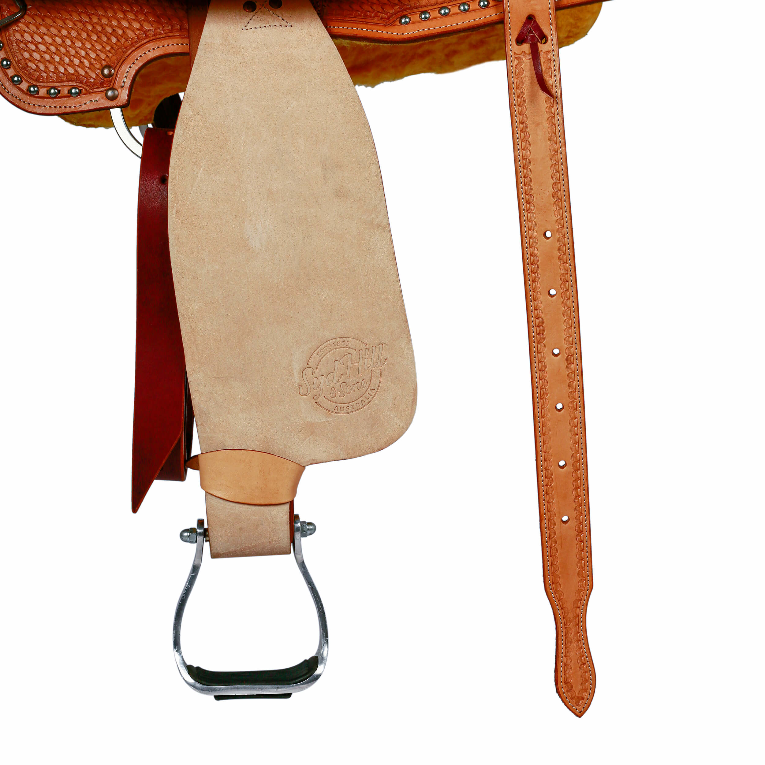 Syd Hill Crosby Barrel Western Saddle