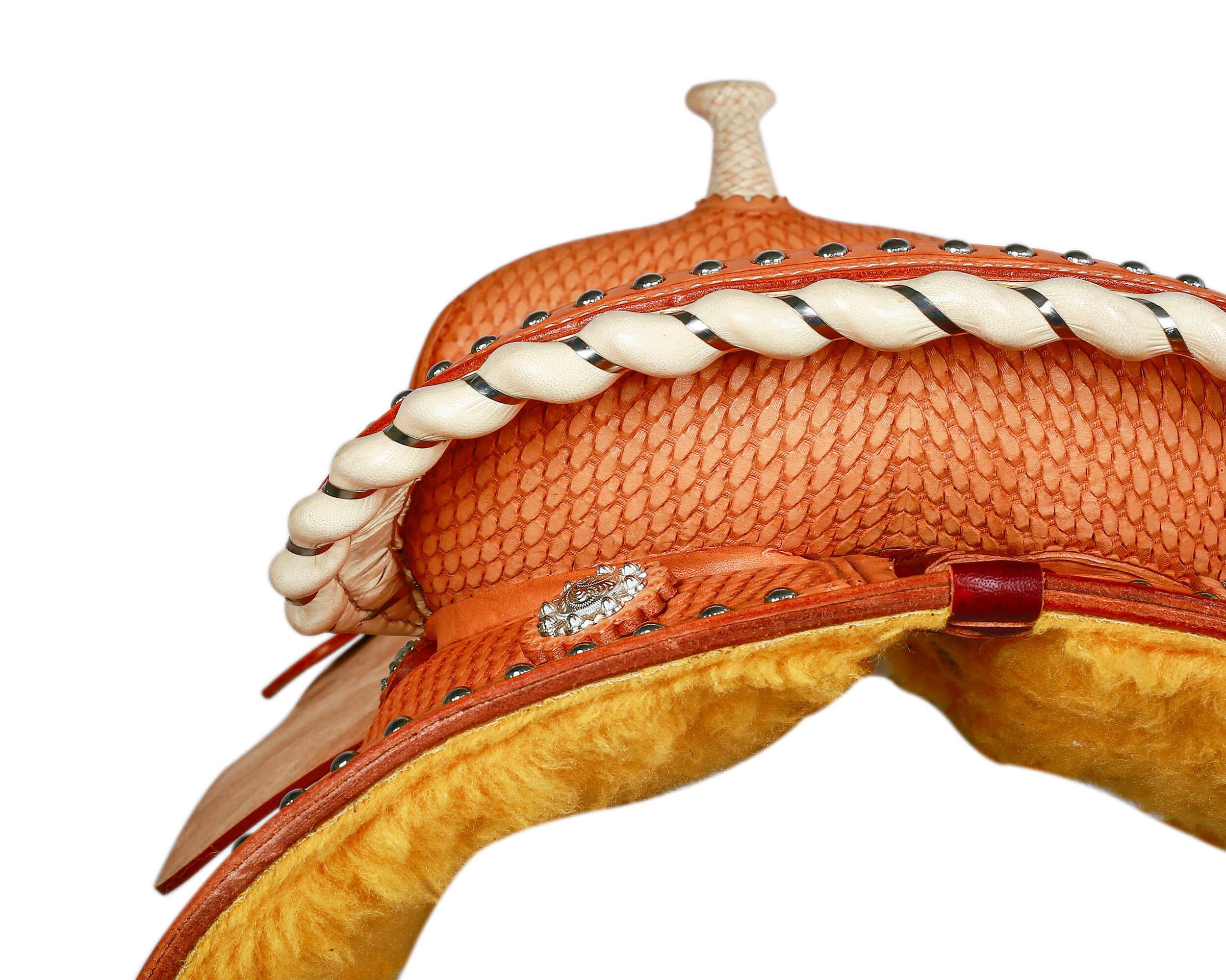 Syd Hill Crosby Barrel Western Saddle