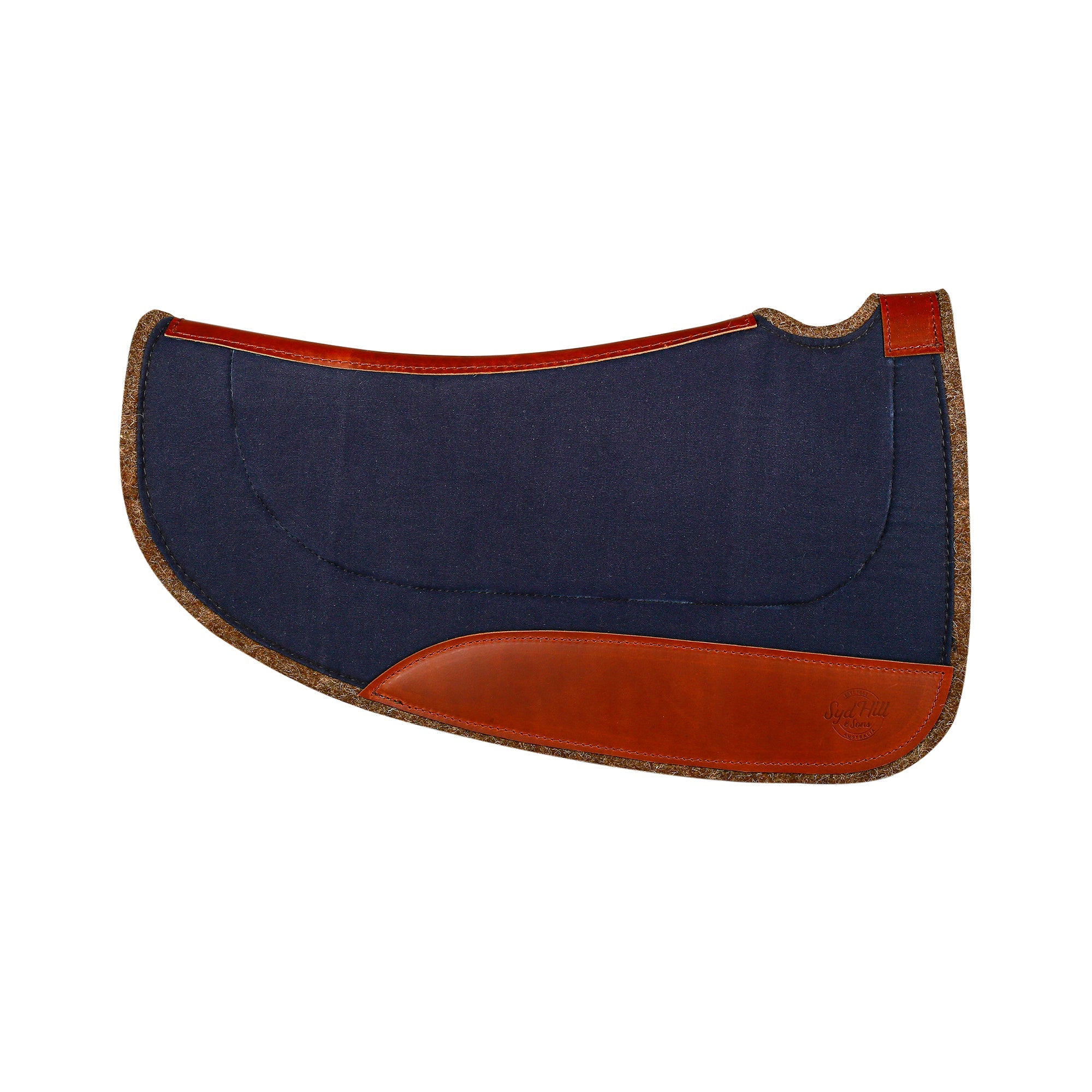 Syd Hill Contoured Barrel Saddle Pad - Standard