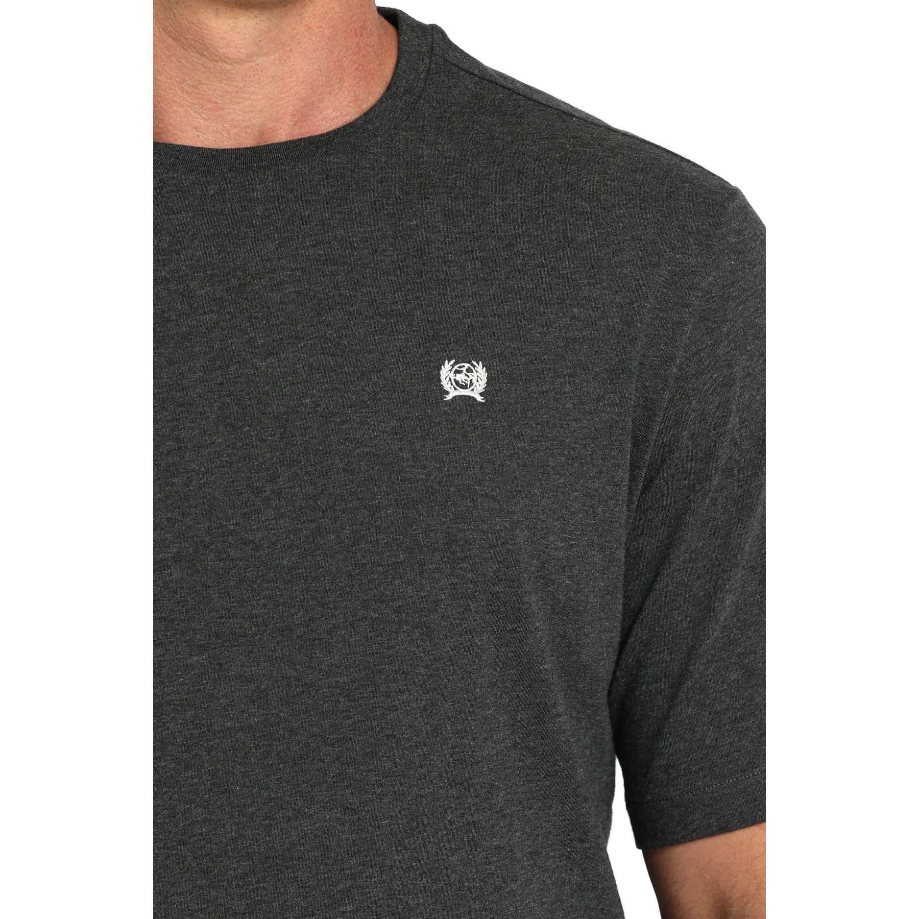 Cinch Mens Solid Logo T Shirt