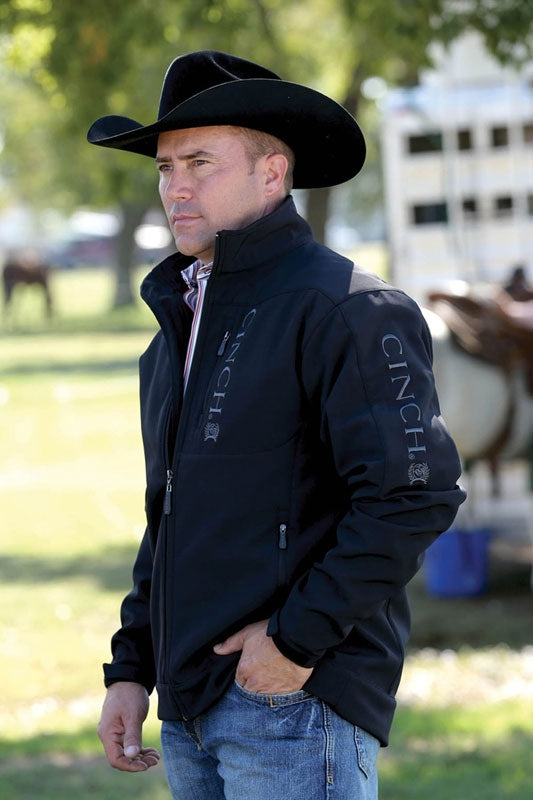 Men's Black Bonded Jacket MWJ1009000