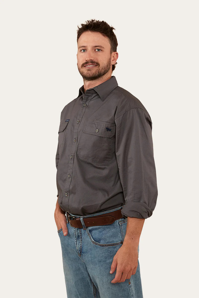 Ringers Western King River Mens Full Button Work Shirt - Magnum
