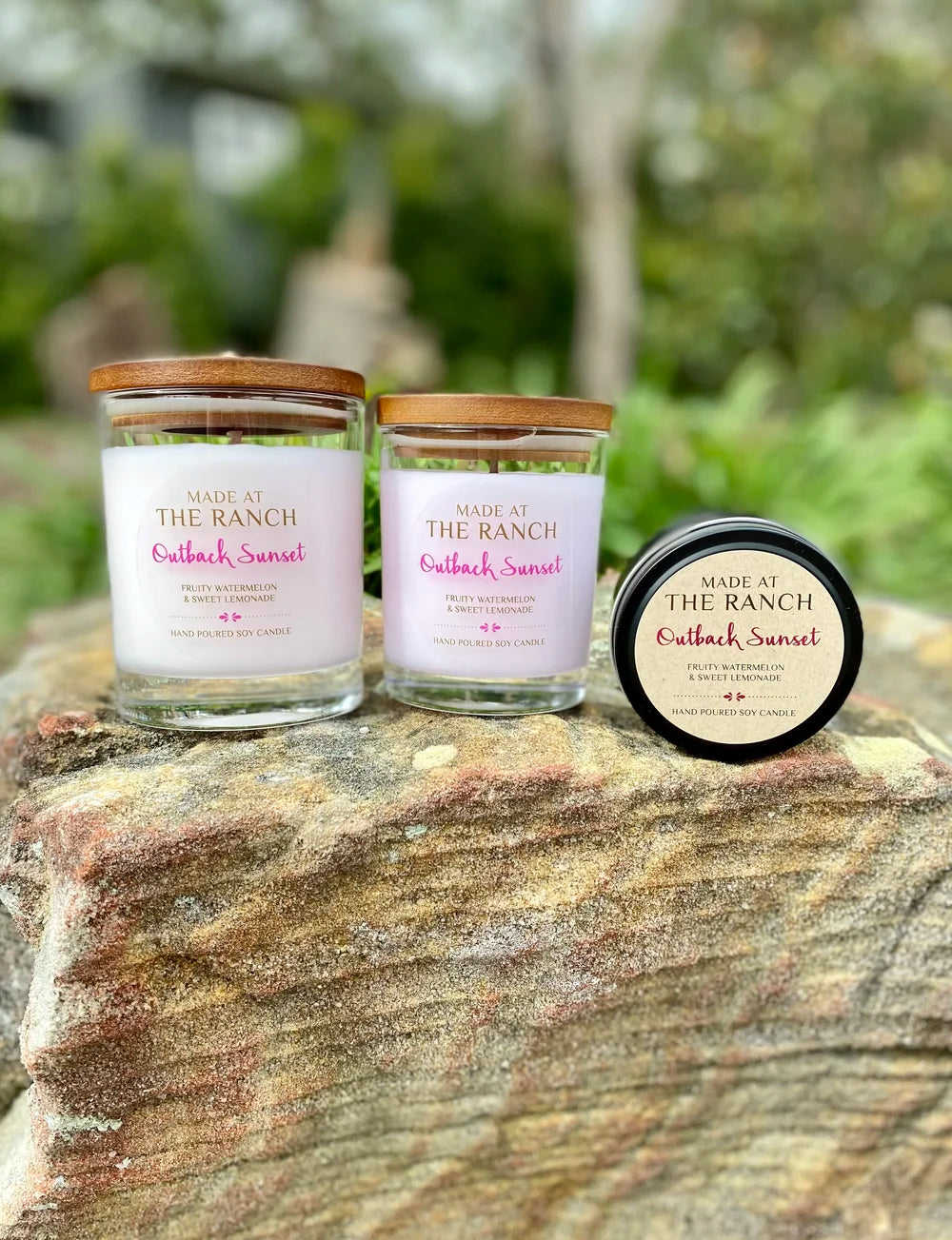 Made At The Ranch Outback Sunset Candle