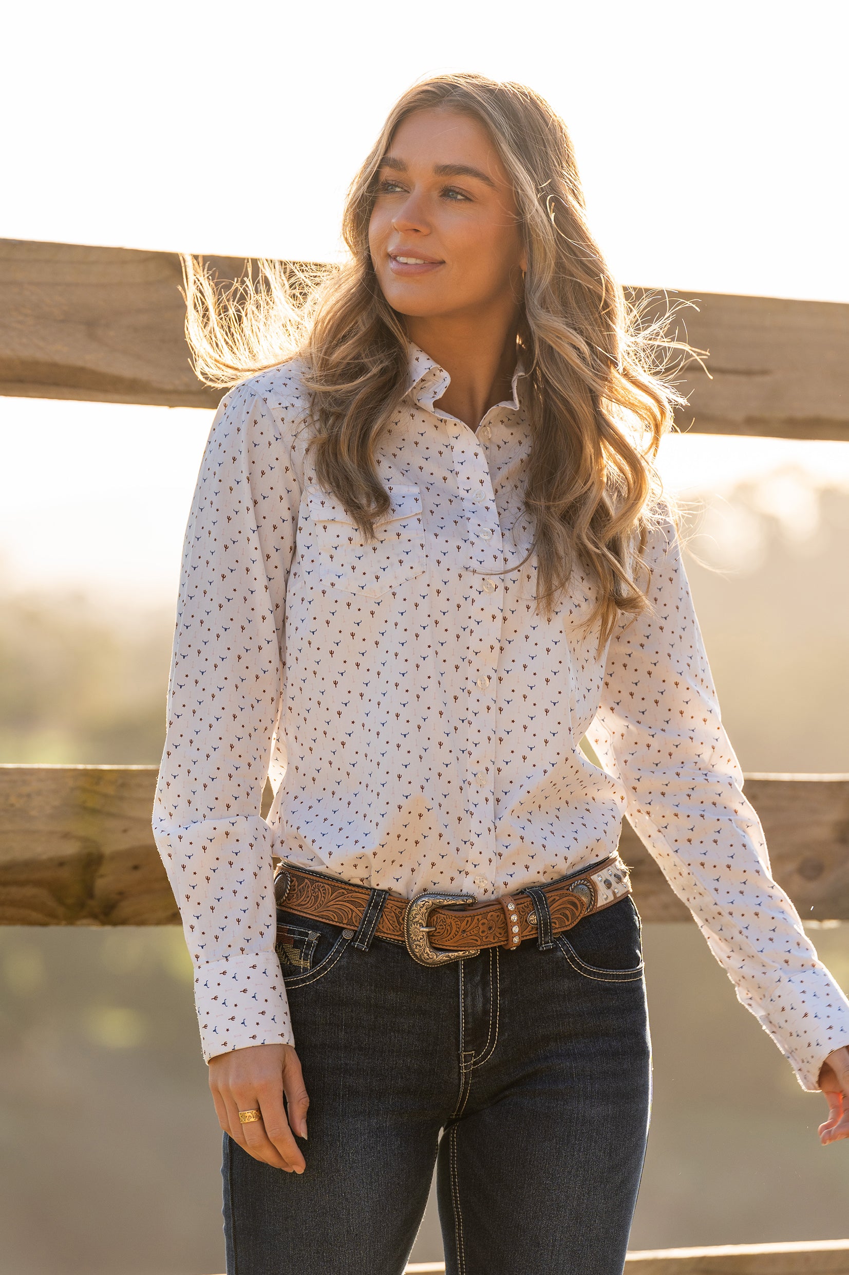 Pure Western Women's Clara LS Shirt