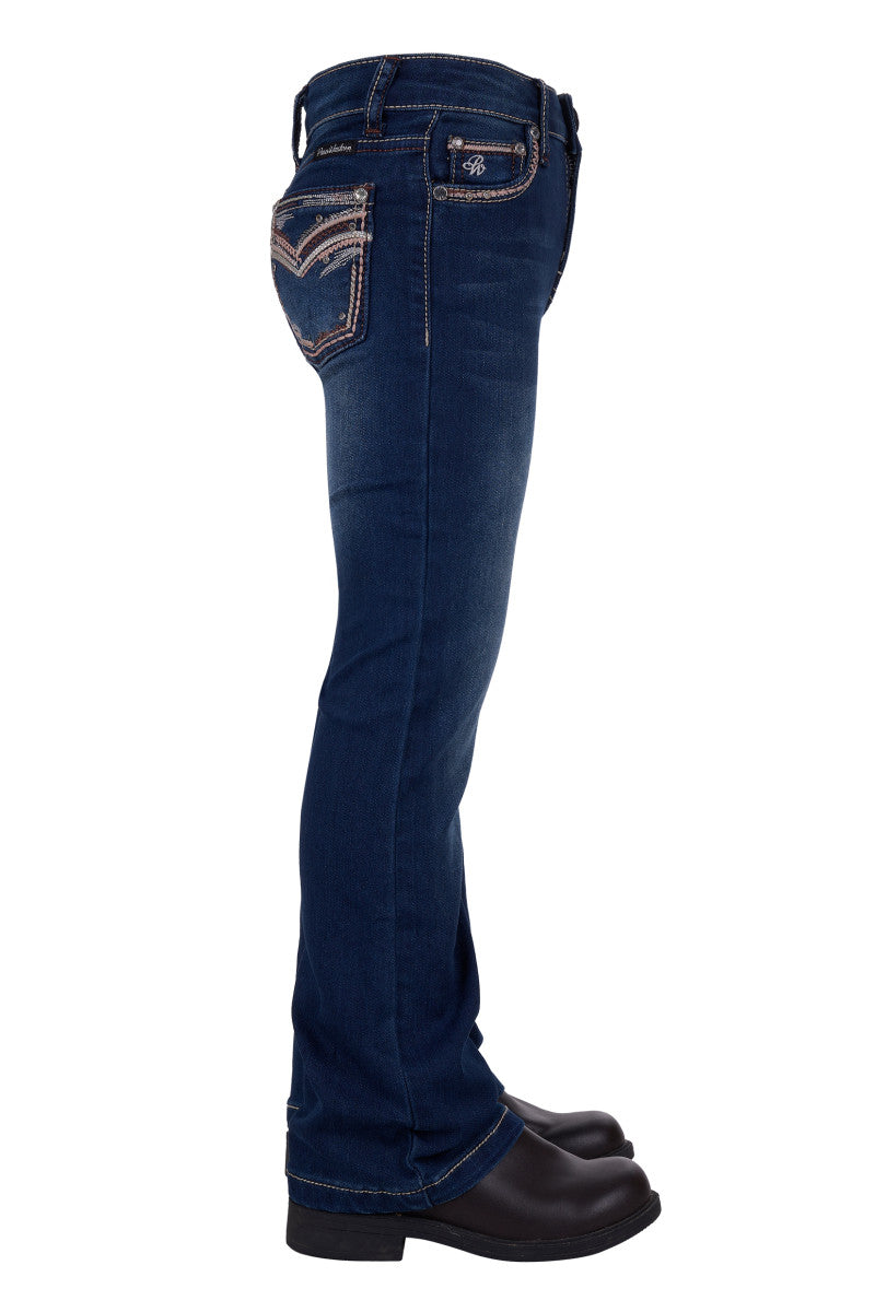 Pure Western Girls Emma Boot Cut Jean