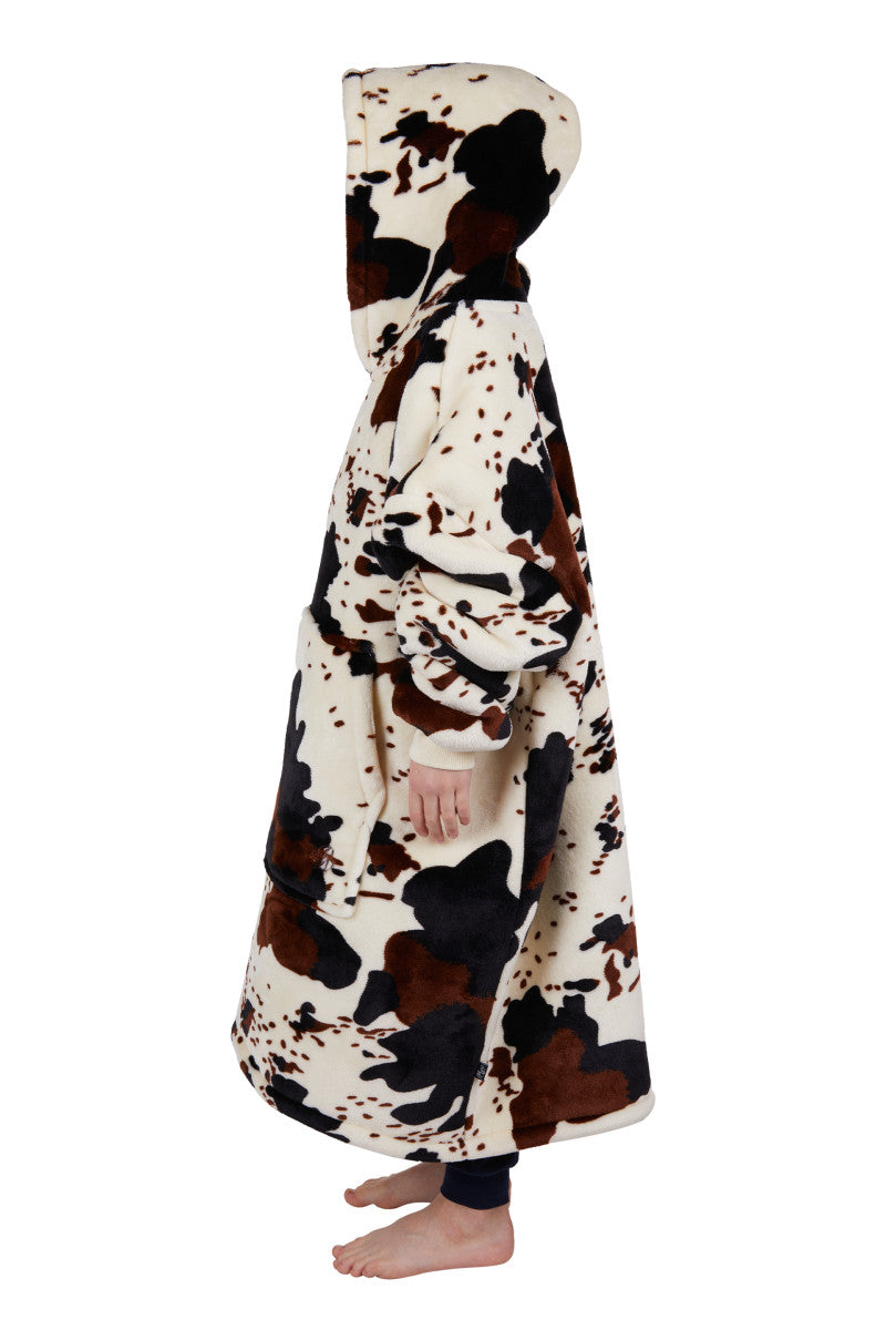 Pure Western Kids Cow Print Hoodie
