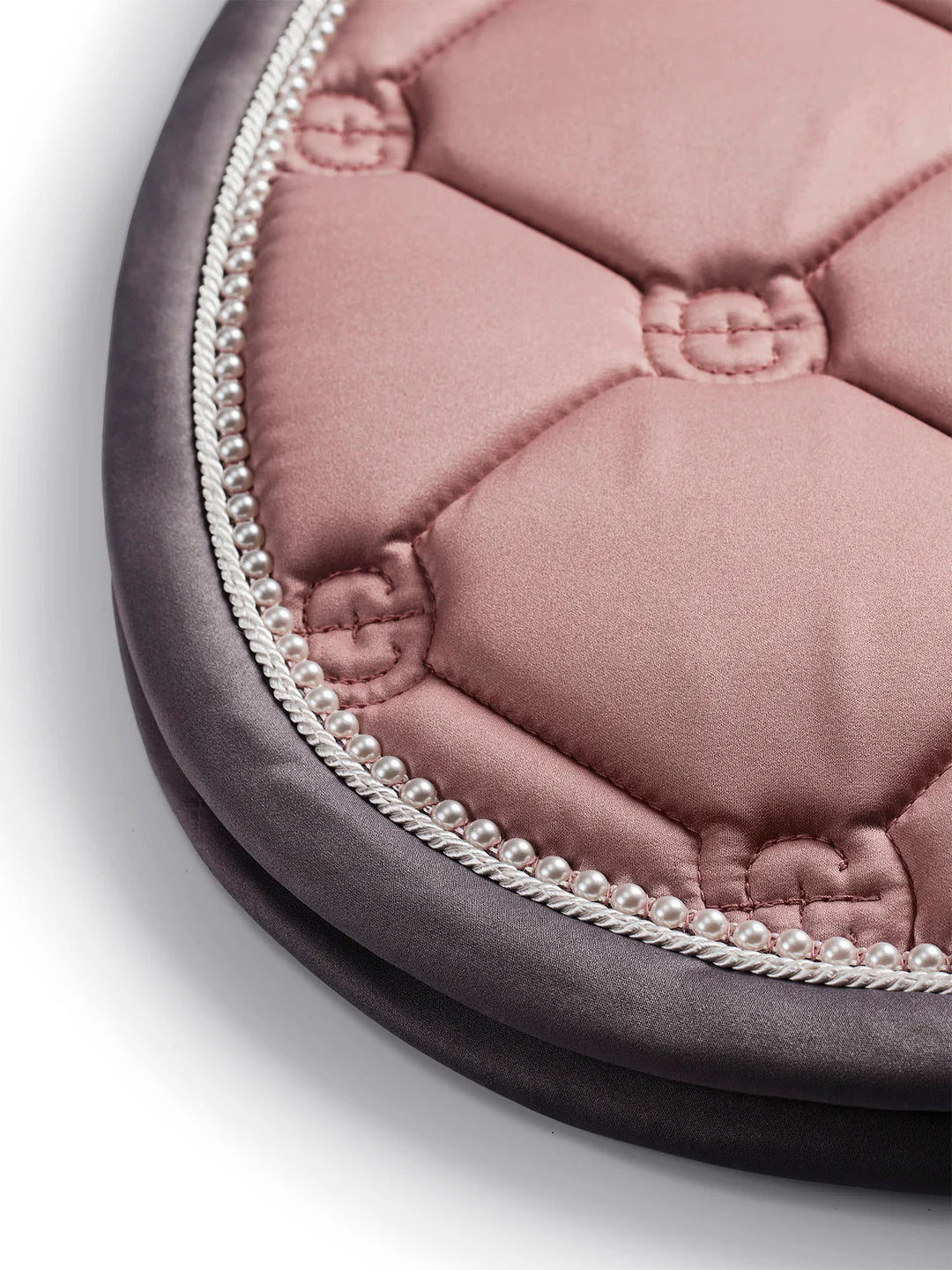 Equestrian Stockholm Jump Saddle Pad Pink Pearl