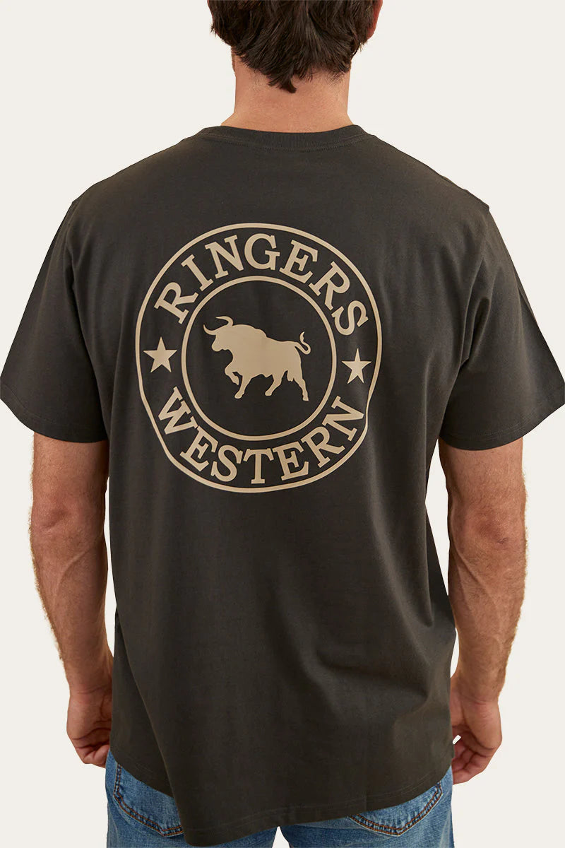 Ringers Western Signature Bull Mens Loose Fit T-Shirt