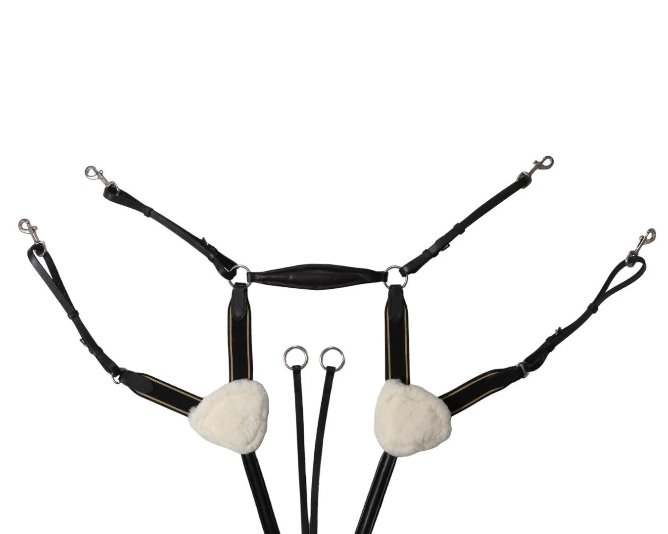 Jeremy & Lord 5 Point Elastic Breastplate