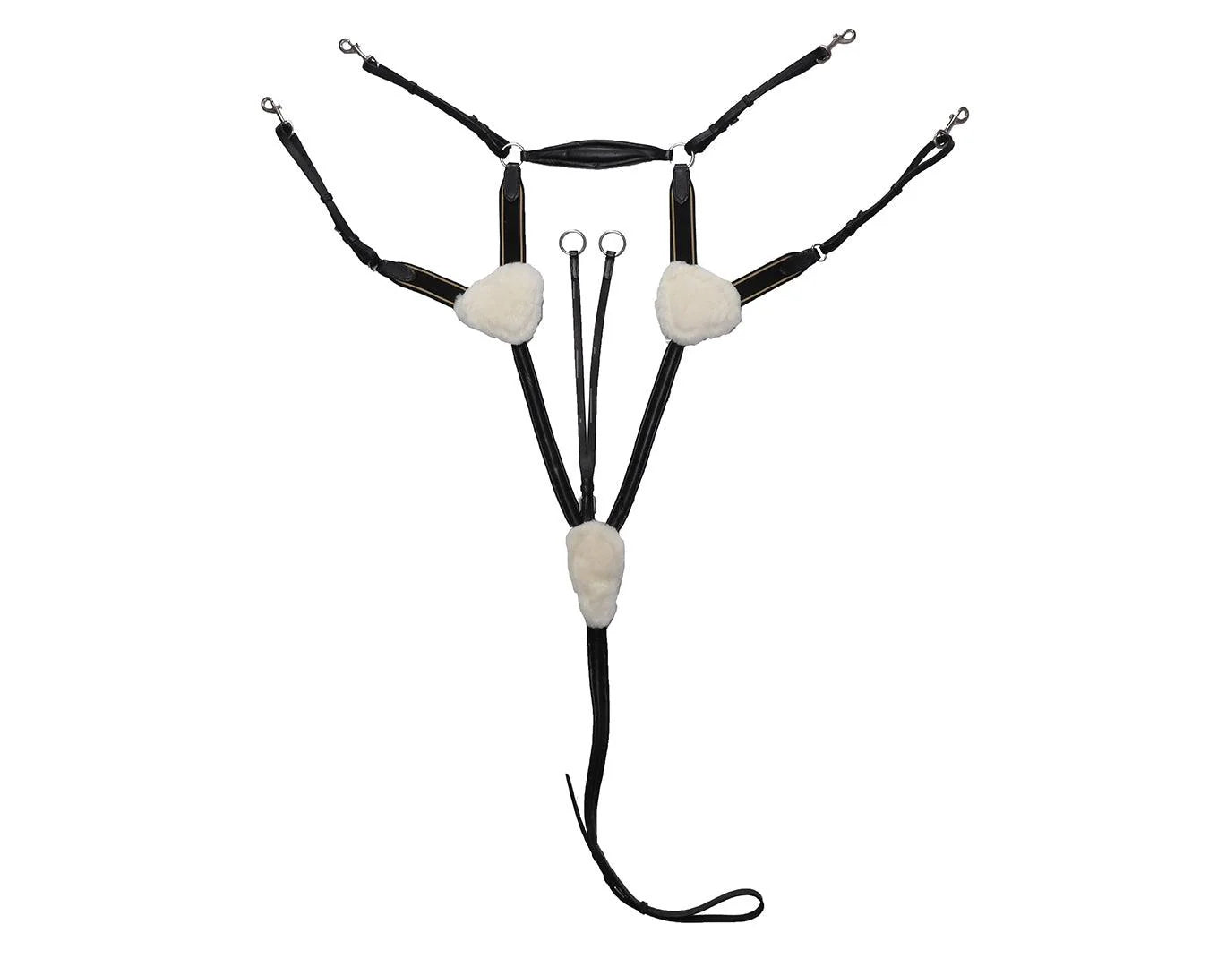 Jeremy & Lord 5 Point Elastic Breastplate