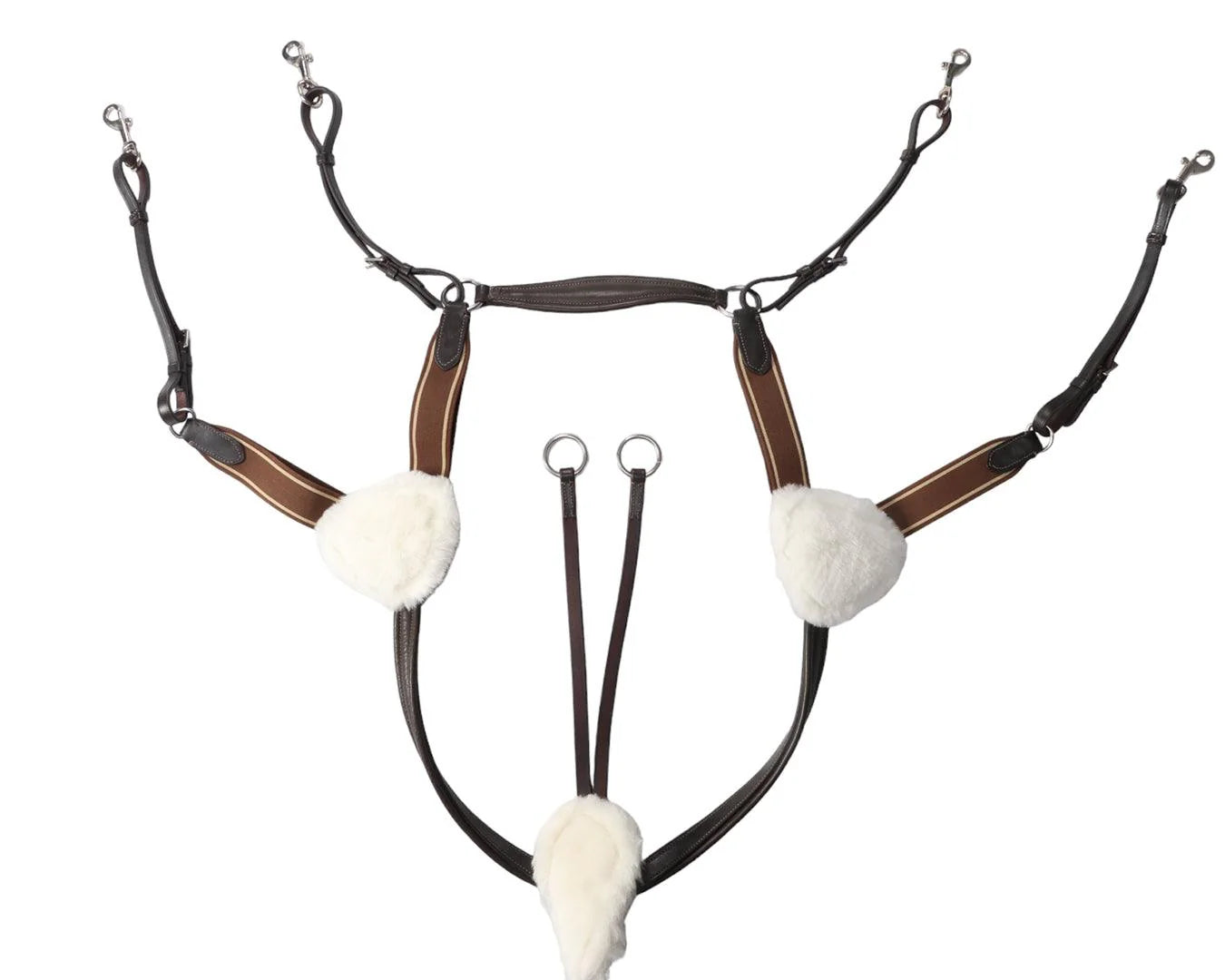 Jeremy & Lord 5 Point Elastic Breastplate