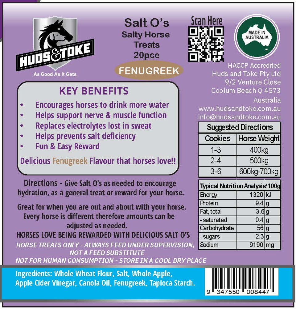 Huds and Toke Salt-O's