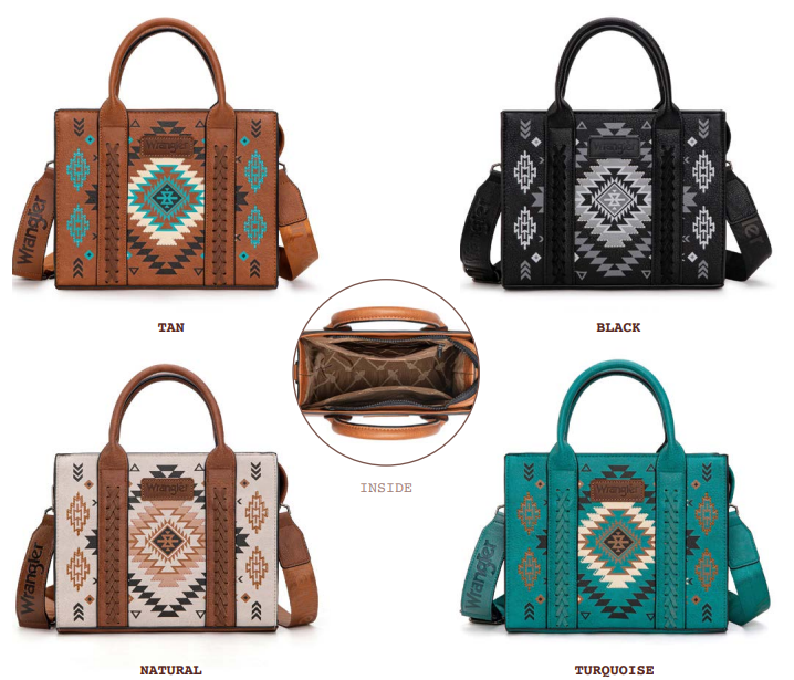 Wrangler Talia Aztec Crossbody Bag