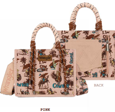 Wrangler Rodeo Print Crossbody Bag