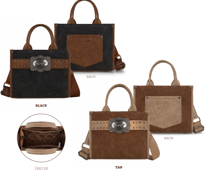 Wrangler Feature Buckle Crossbody Bag