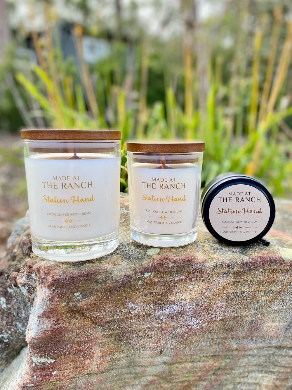 Made At The Ranch Station Hand Candle