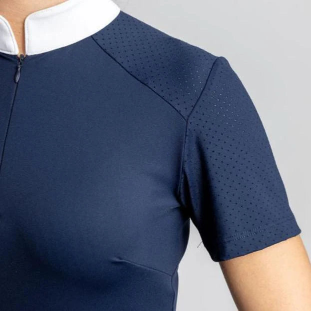 Victus Timeless Short Sleeve Show Shirt - Navy