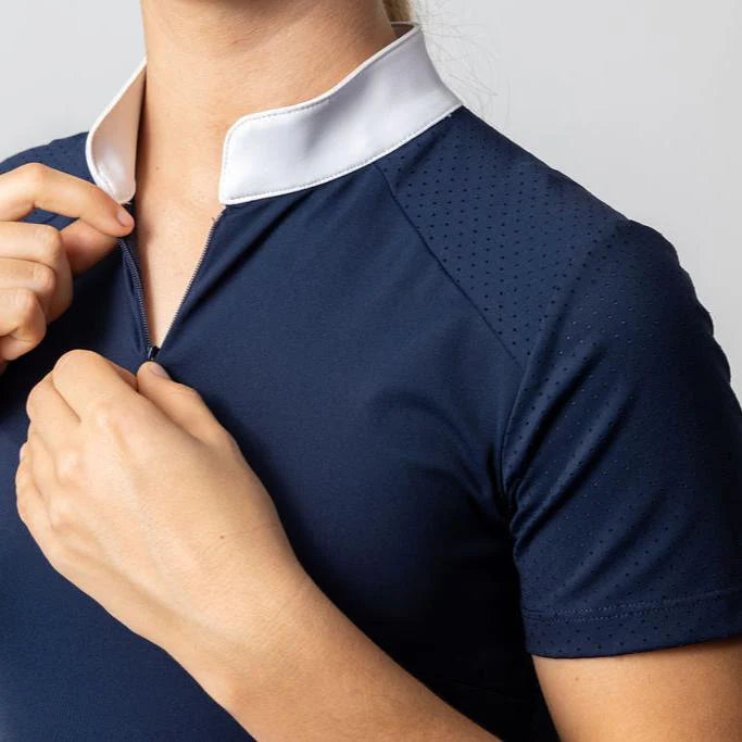 Victus Timeless Short Sleeve Show Shirt - Navy