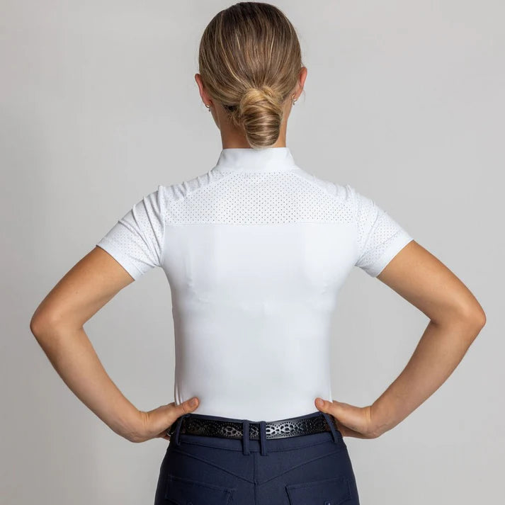 Victus Timeless Short Sleeve Show Shirt - White