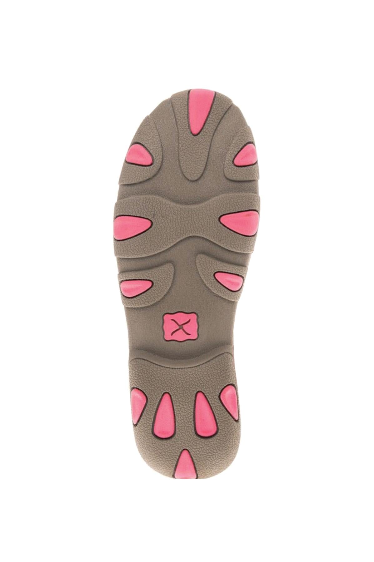 Twisted X Womens Pink Ribbon Mocs