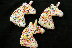 Huds and Toke Magical Unicorn Horse Treat Cookies 2pce Molasses Cookies