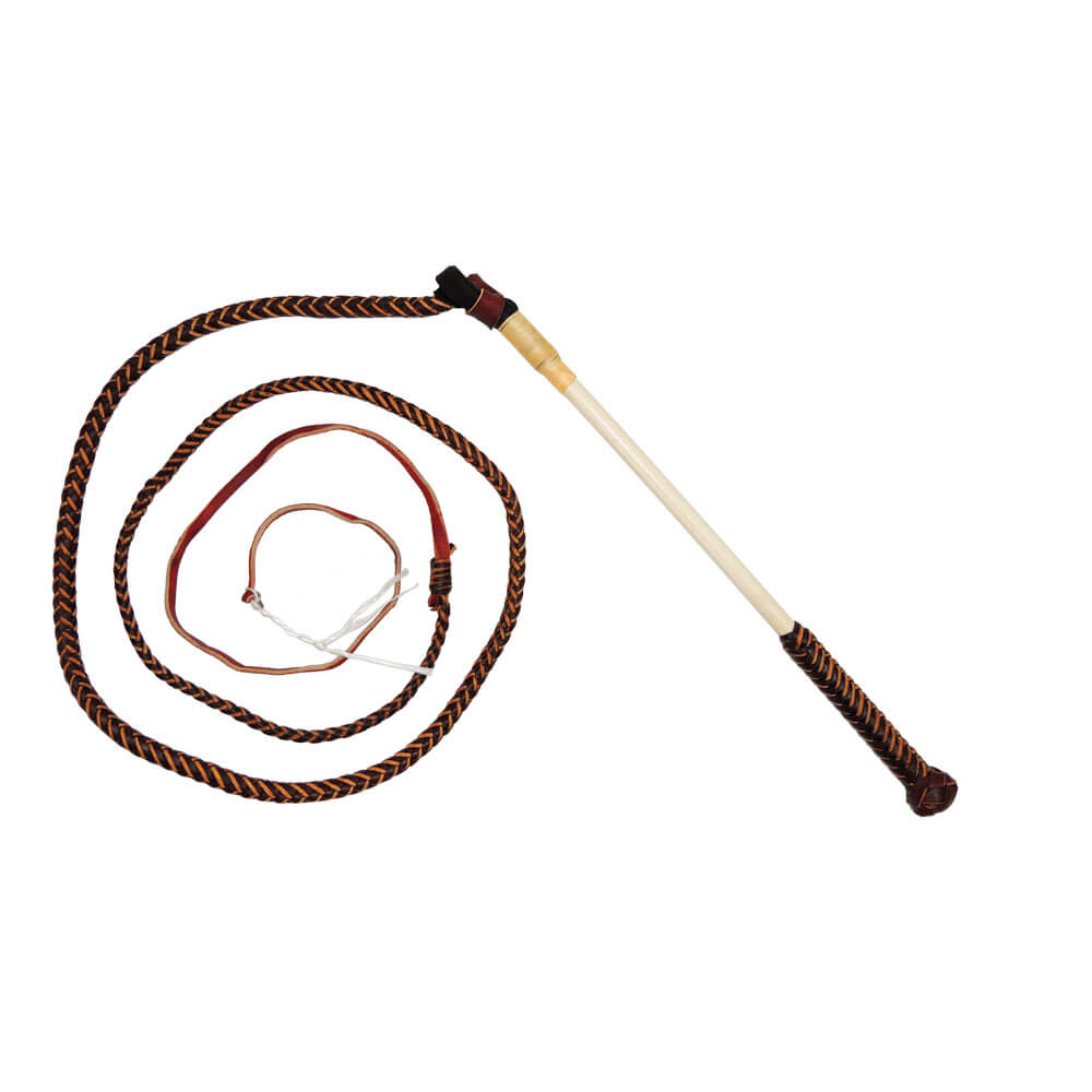 TS Redhide Stockwhip - 4 Plait